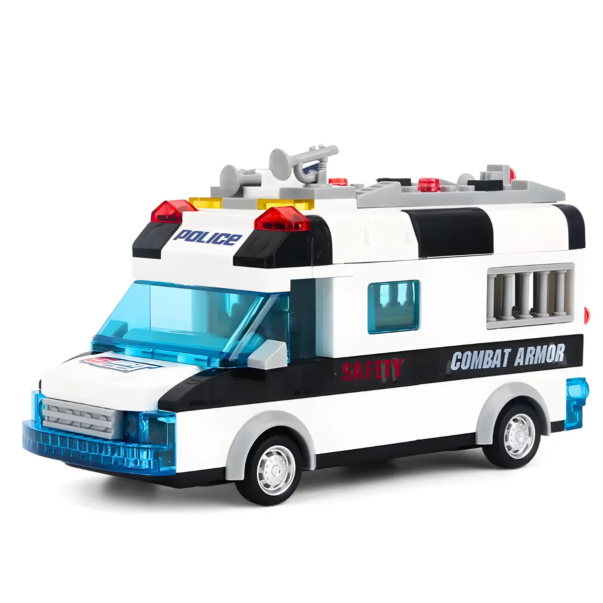 Trenzinho Transformers que Vira Robô com Música e Led