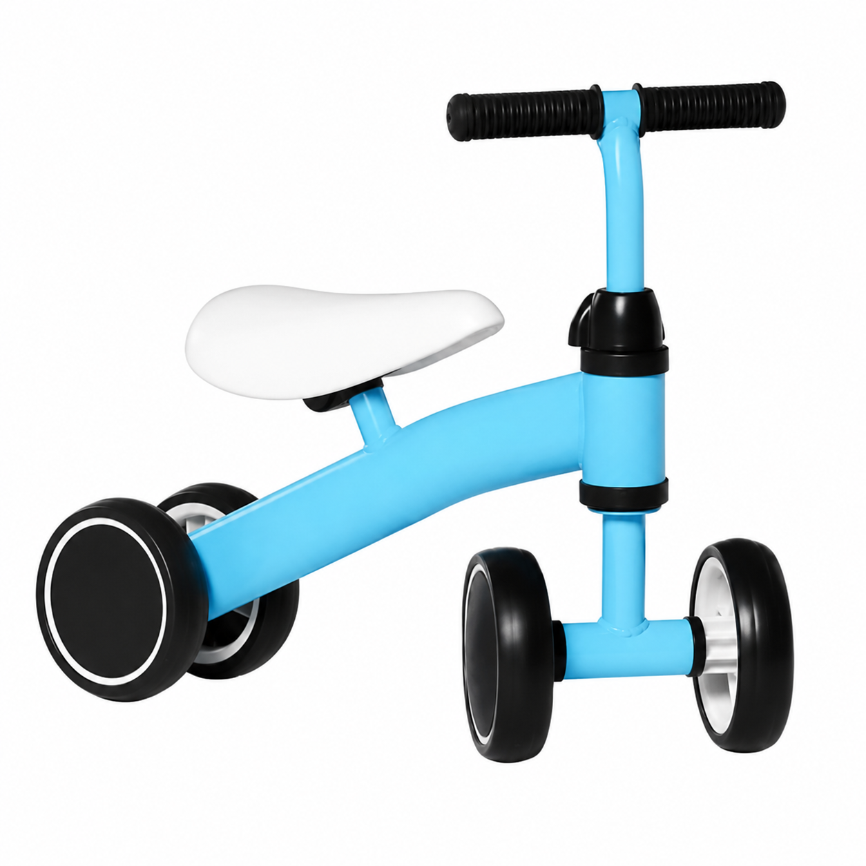 Bicicleta de Equilíbrio 4 Rodas Azul
