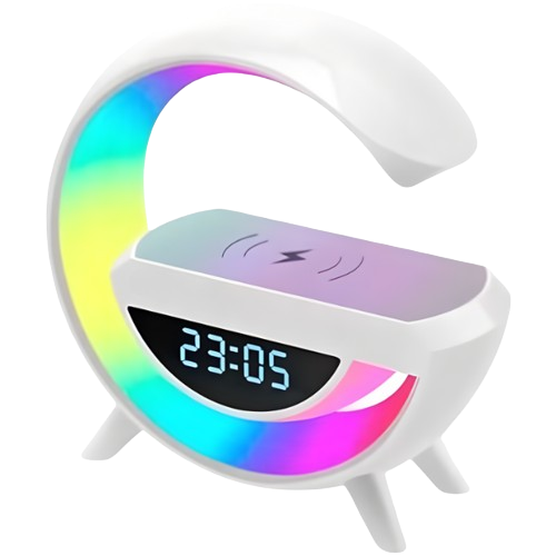 Mini Luminária G com Despertador e Tecnologia LED